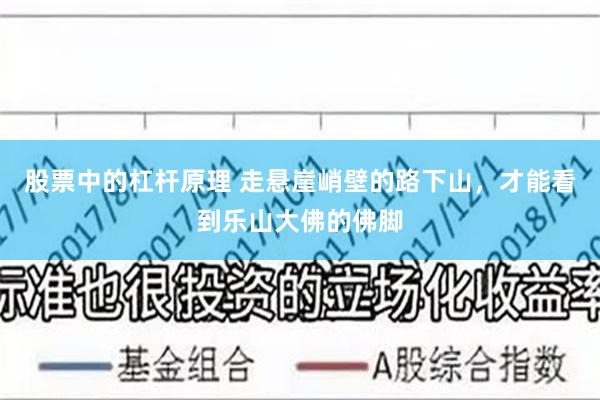 股票中的杠杆原理 走悬崖峭壁的路下山，才能看到乐山大佛的佛脚