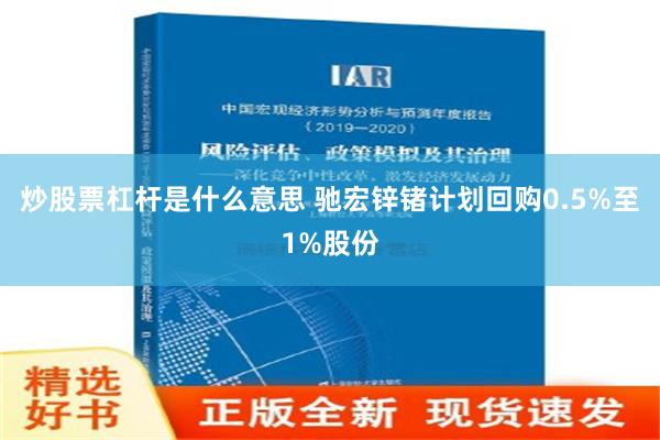 炒股票杠杆是什么意思 驰宏锌锗计划回购0.5%至1%股份